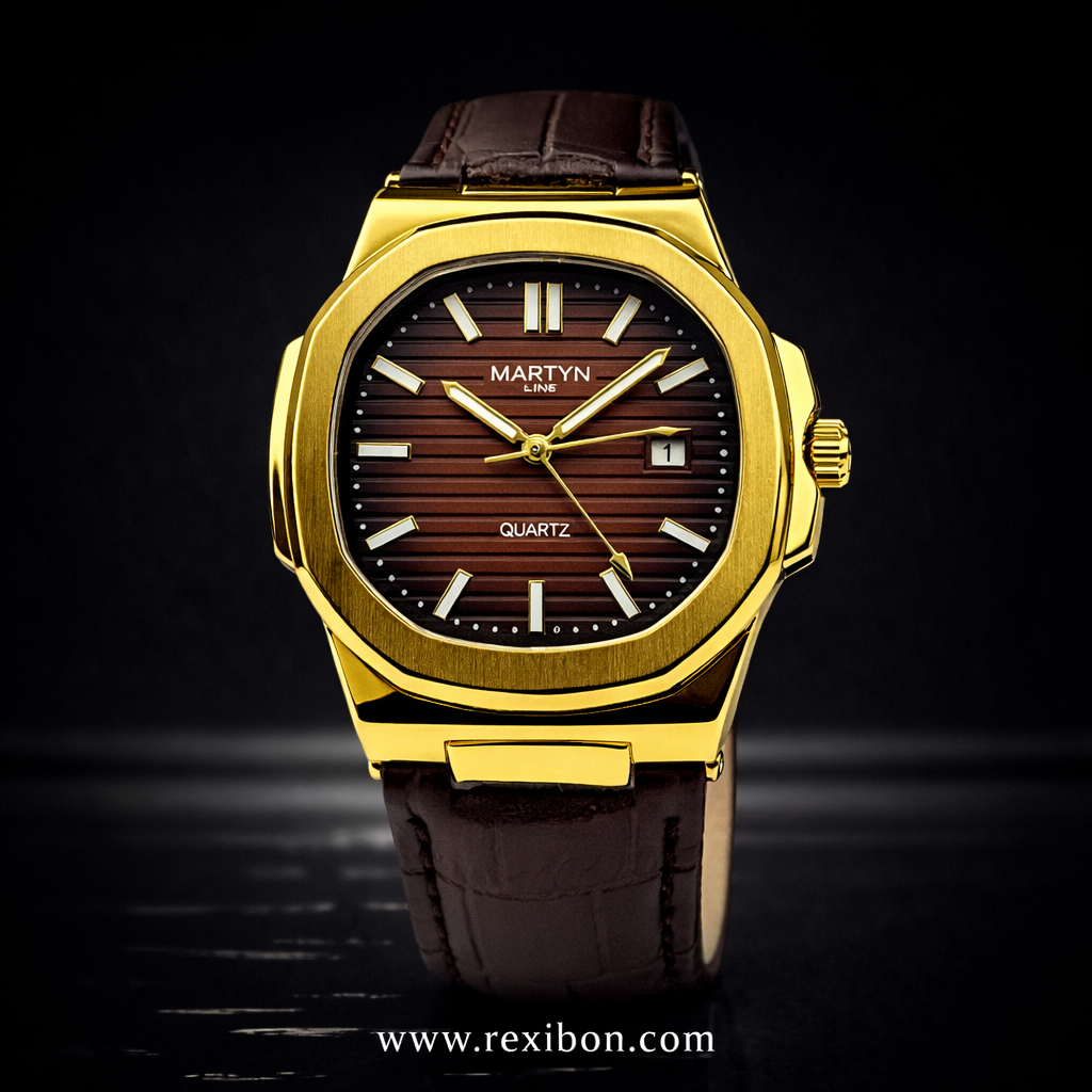 Rexibon Strap Watch For Men YC-4906