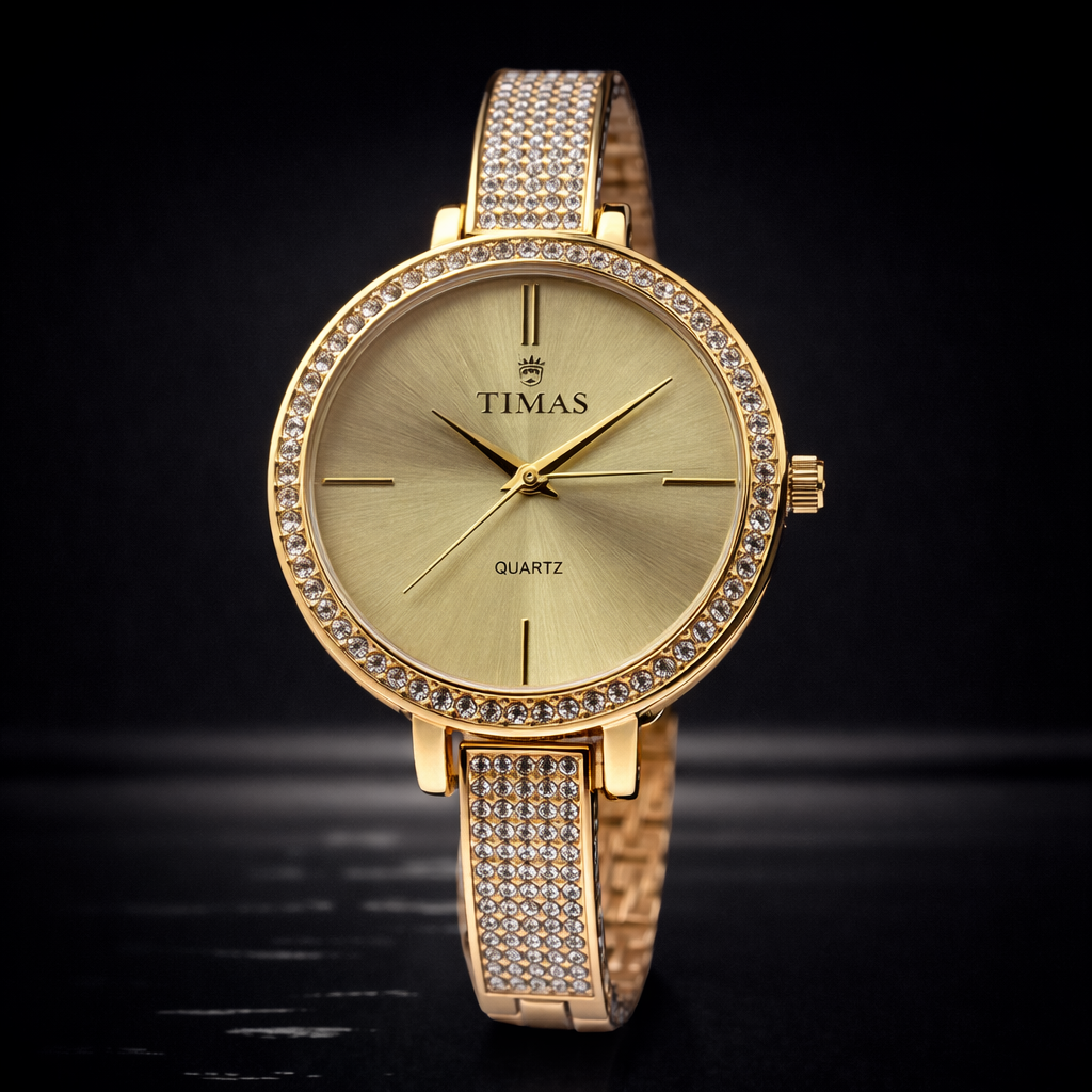 Rexibon Modern Chain Watch for Women TC-9522L