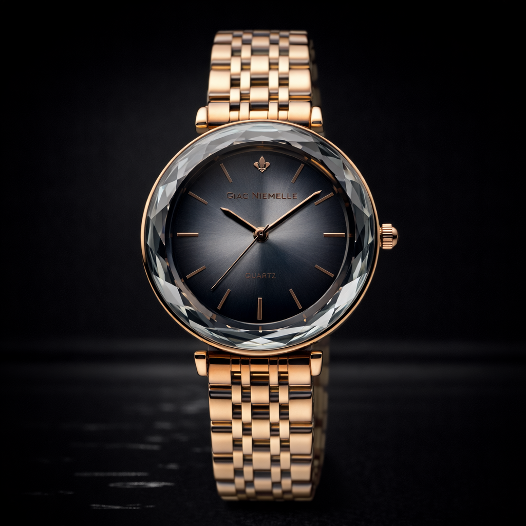 Rexibon Chain Watch for Women DN-5078L