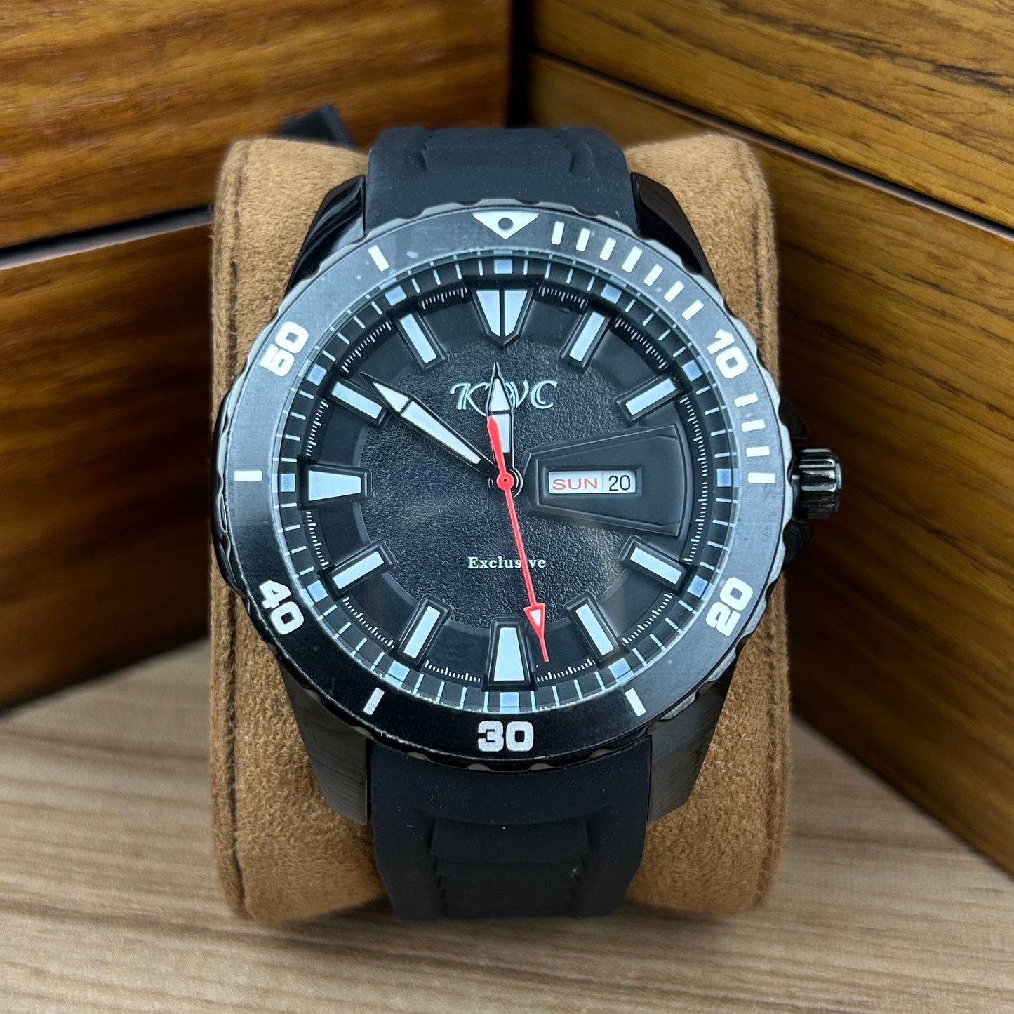 Chronograph Silicone Strap Watch For Men RMS-555