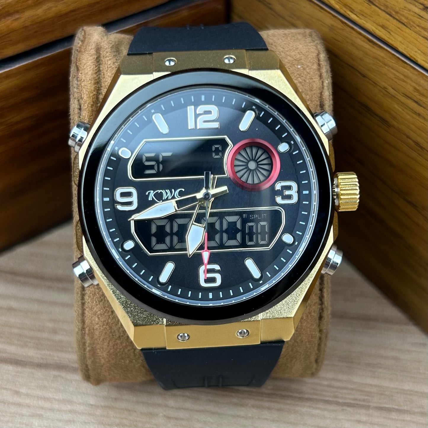 Silicone Strap Watch For Men RMS-559