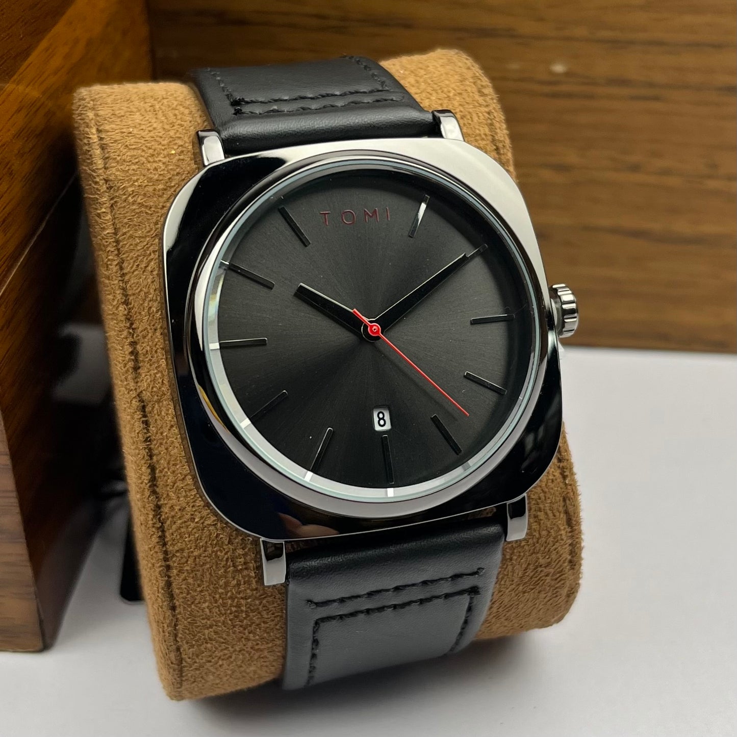 Leather Strap Watch RMS-084