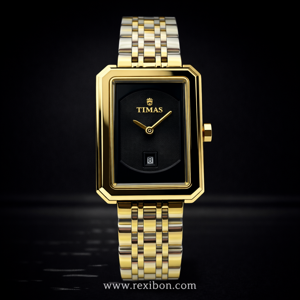 Rexibon Modern Chain Watch for Women TC-9555L