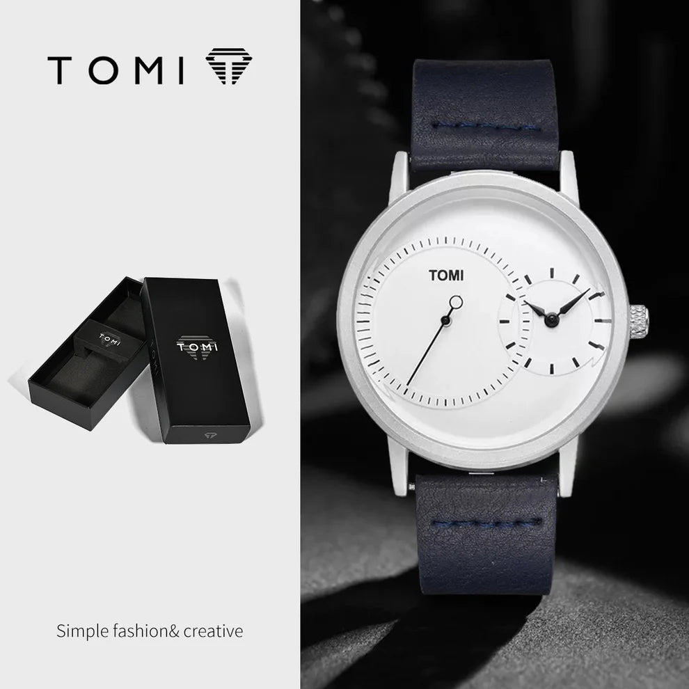 TOMI T-087 Vintage Classic Unisex Watch