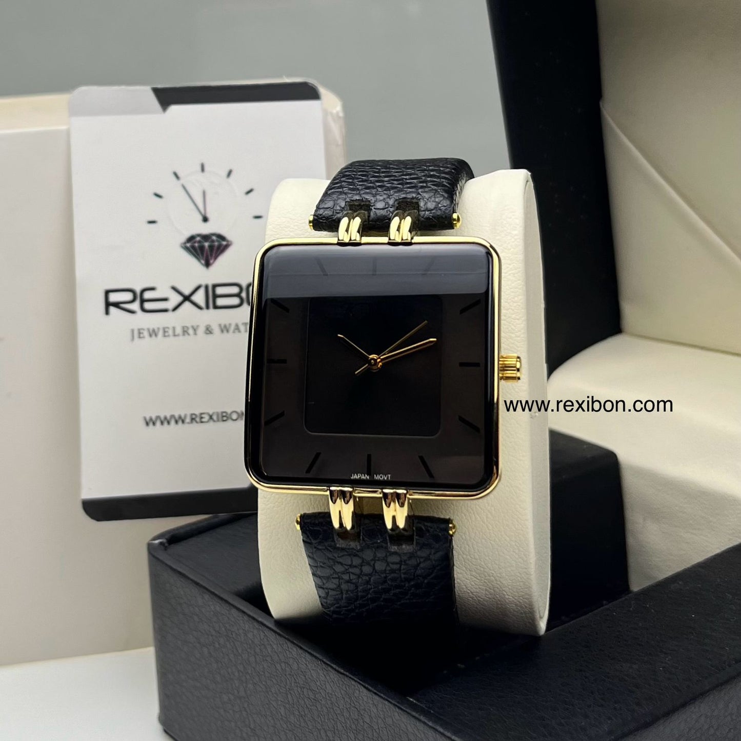 Leather Strap Watch RMS-5018