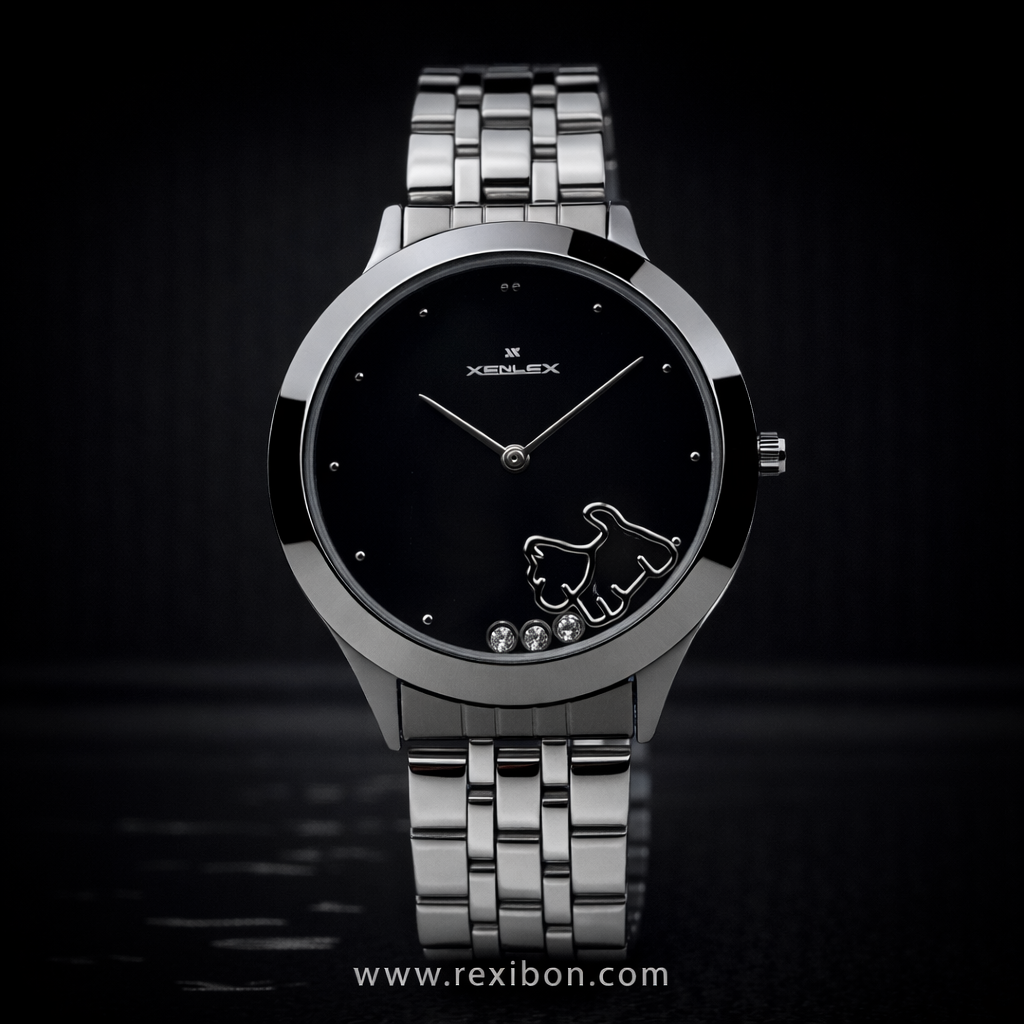 Rexibon Chain Watch for Women X-6805L
