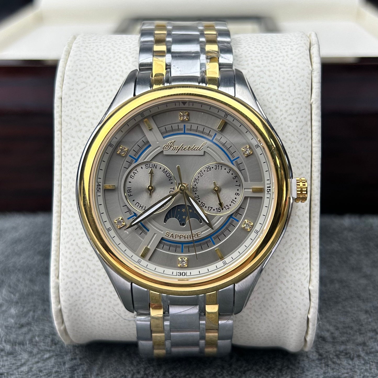 Imperial Sapphire Swiss Quartz IM-4710M