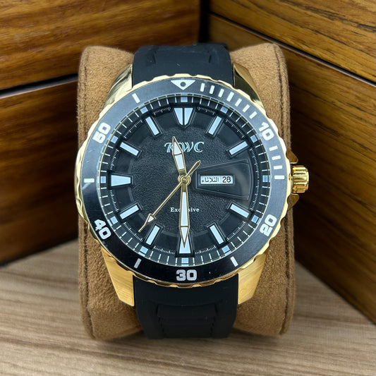 Chronograph Silicone Strap Watch For Men RMS-555