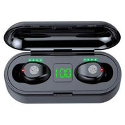 F9 TWS Bluetooth 5.0 Stereo Wireless Earphones Sport Headset with Charge Box