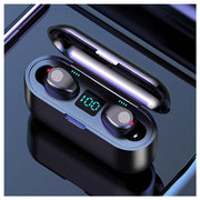 F9 TWS Bluetooth 5.0 Stereo Wireless Earphones Sport Headset with Charge Box