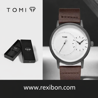 TOMI T-087 Vintage Classic Unisex Watch