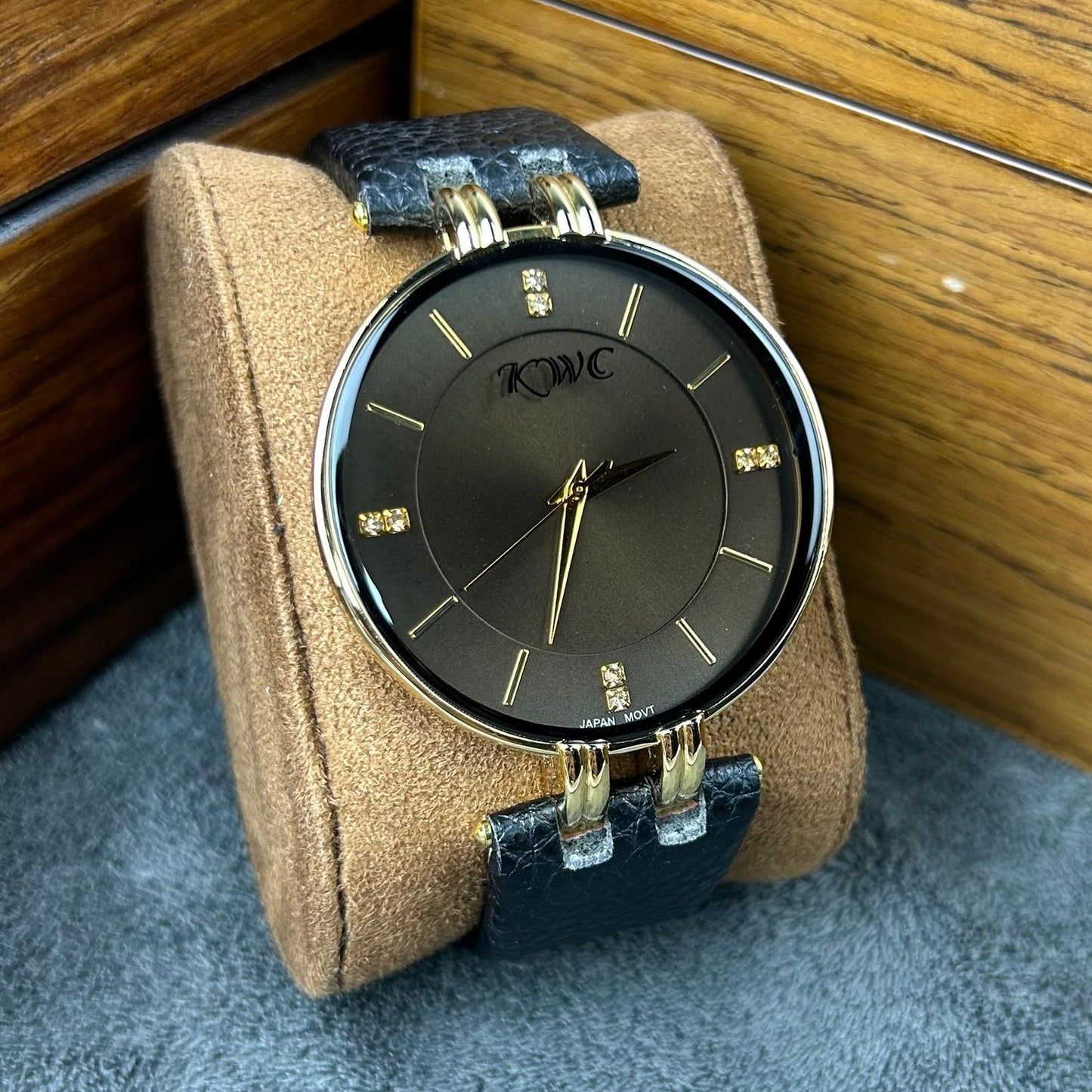 Leather Strap Watch RMS-203