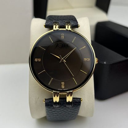 Leather Strap Watch RMS-203