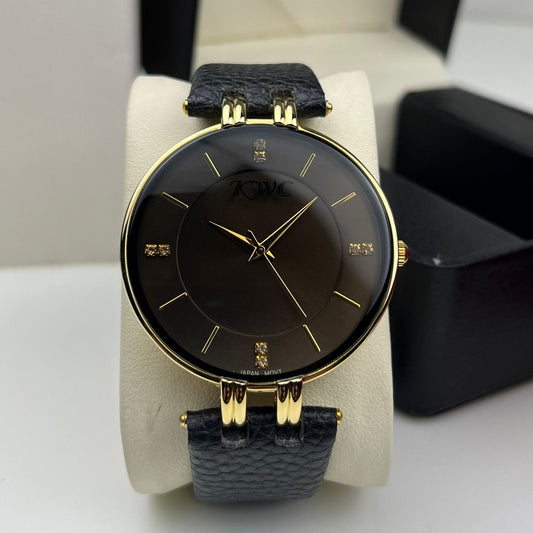 Leather Strap Watch RMS-203