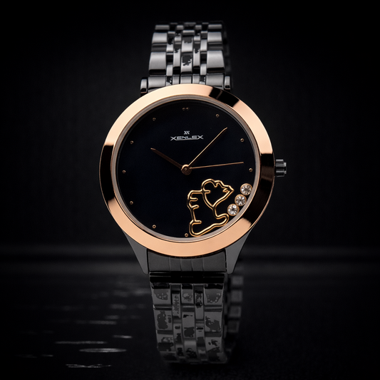 Rexibon Chain Watch for Women X-6805L