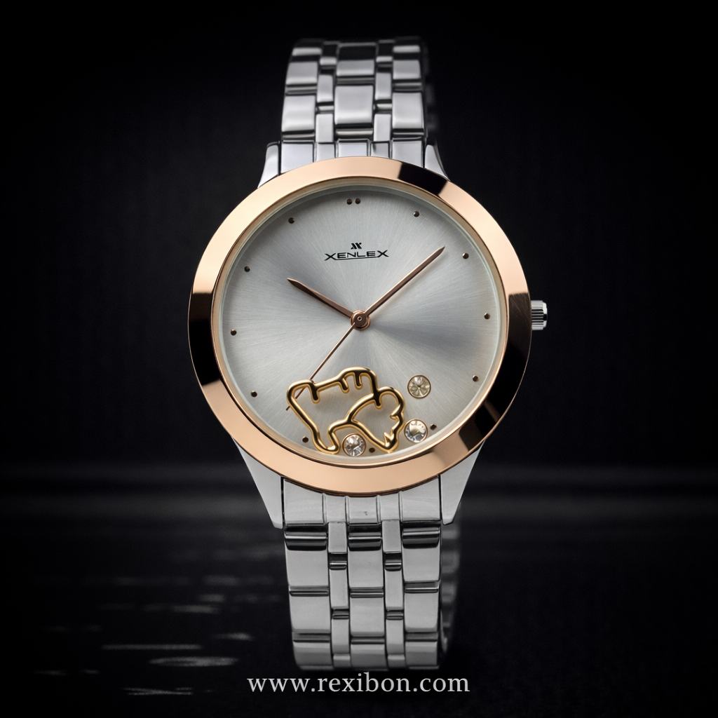 Rexibon Chain Watch for Women X-6805L
