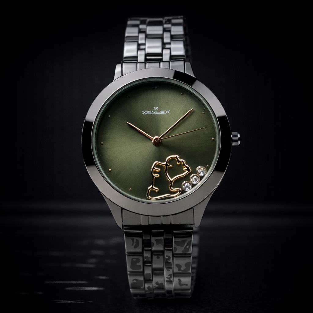 Rexibon Chain Watch for Women X-6805L