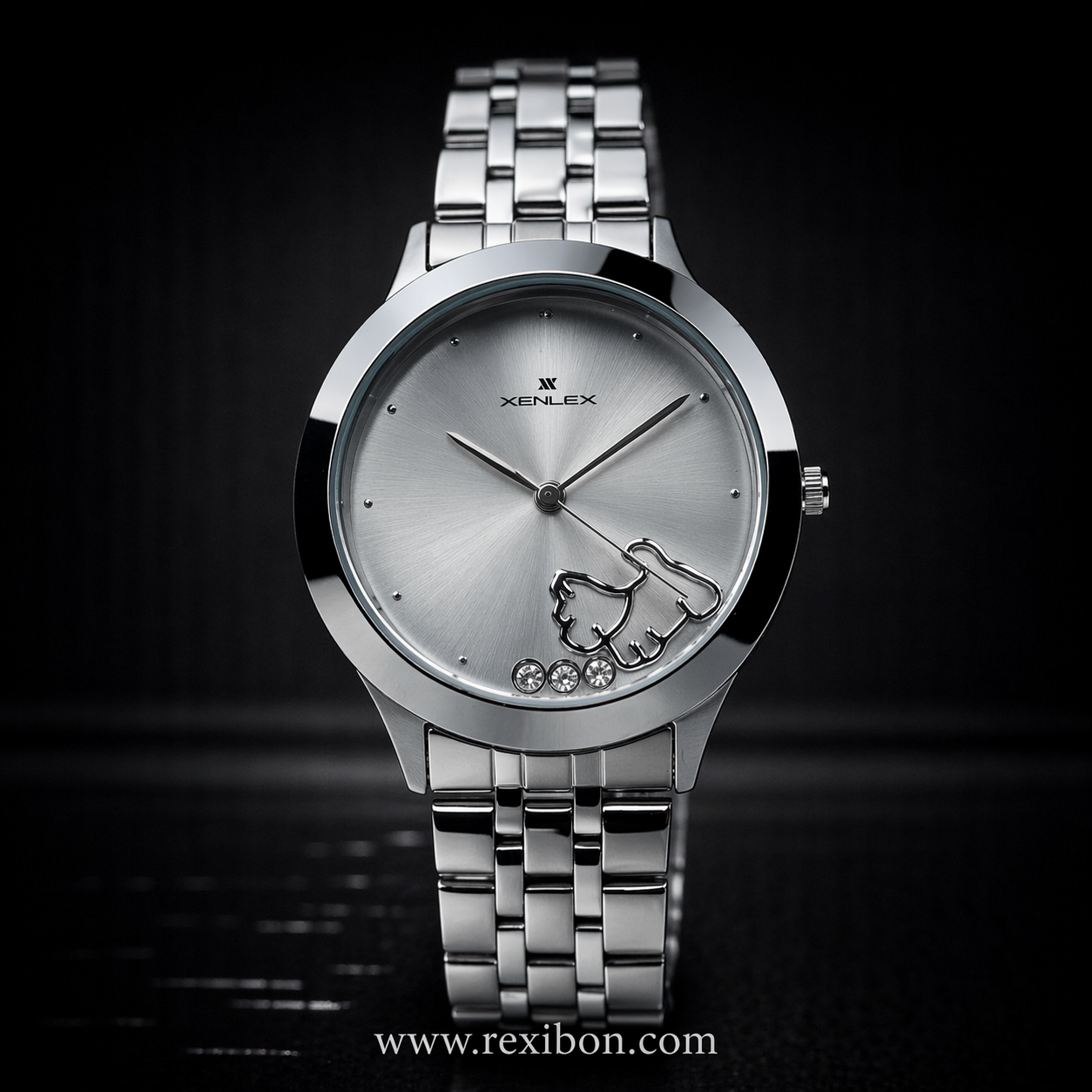 Rexibon Chain Watch for Women X-6805L