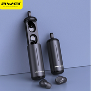 AWEI T55 TWS Wireless Earbuds Bluetooth V5.0 Sports Stereo Earphones Built-in Mic With Charging Case