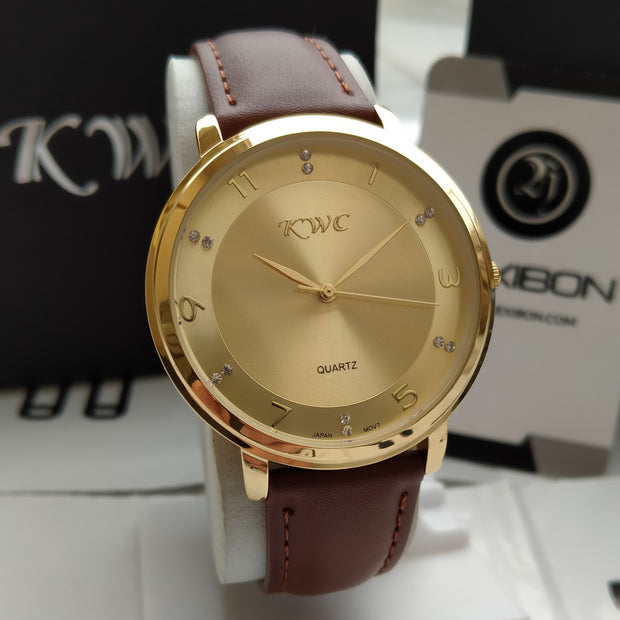 Leather Strap Watch RMS-5041