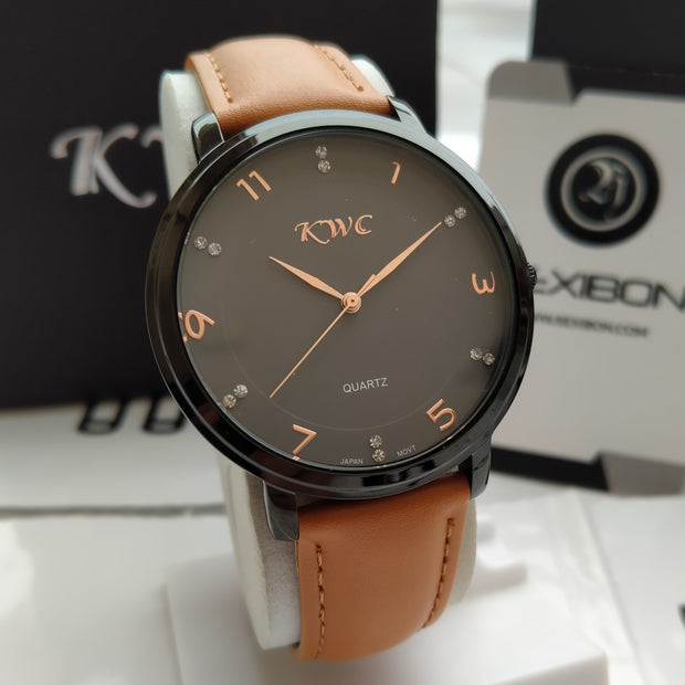 Leather Strap Watch RMS-5041